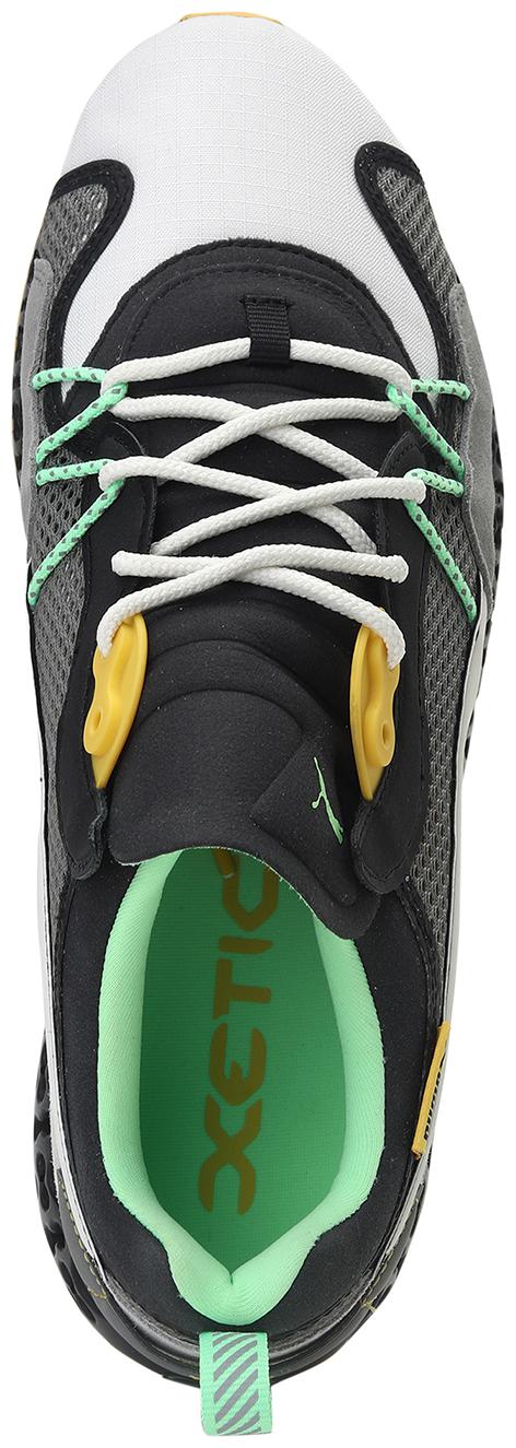 

PUMA Unisex Textile Fabric Textured Running Shoes Grey