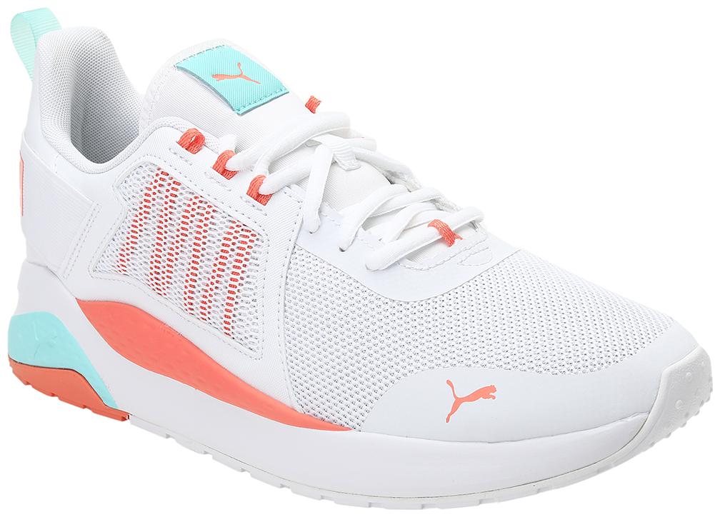 

PUMA Unisex Textile Fabric Textured Running Shoes Pink