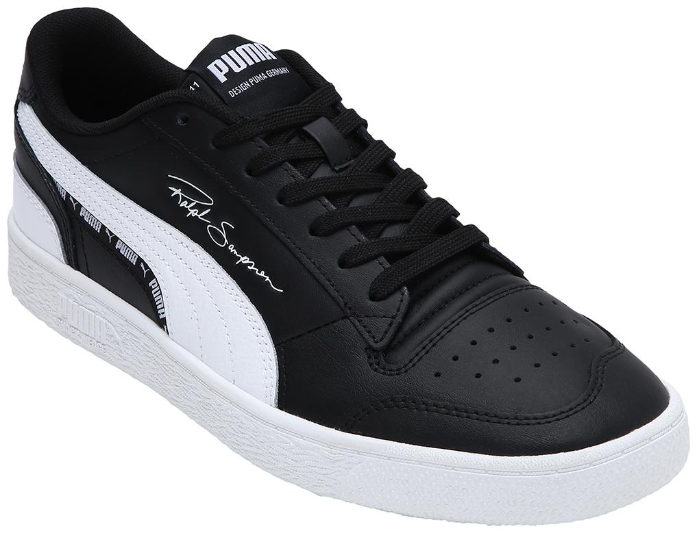 

Puma Ralph Sampson Lo Woven Unisex Black Classic Sneakers - 374071