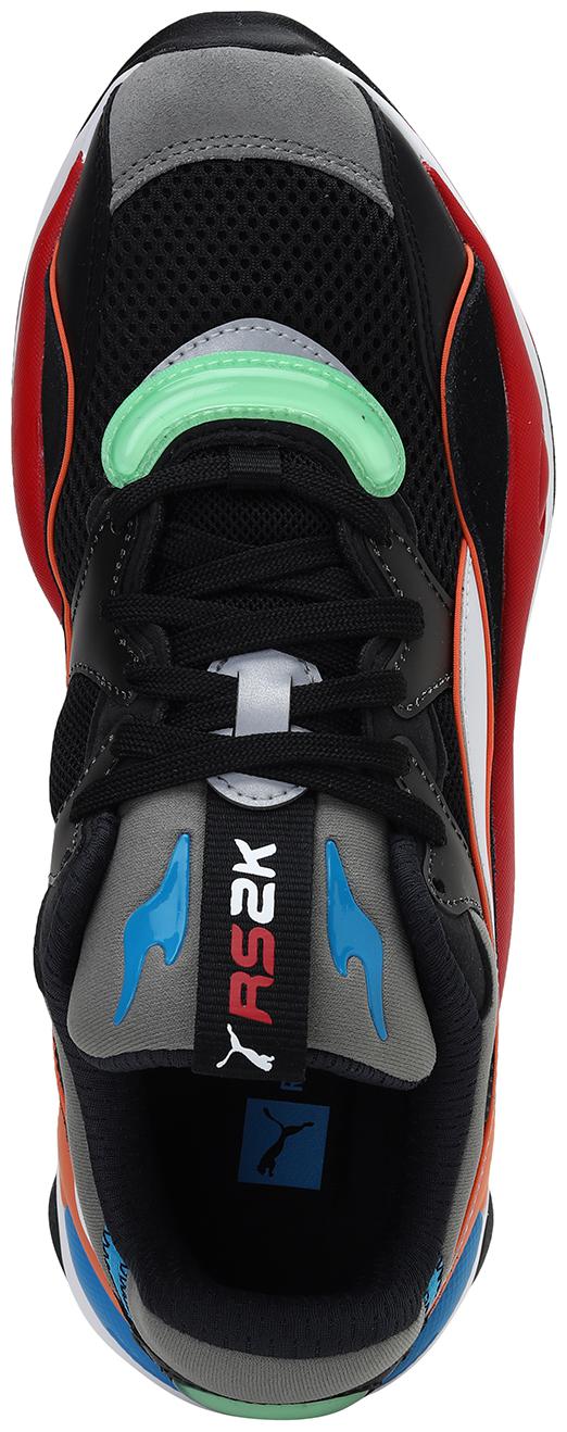 

PUMA Unisex Textile Fabric Textured Running Shoes Black