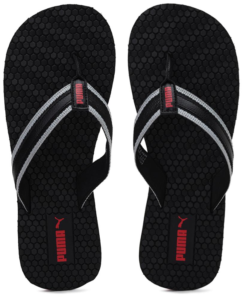 

Puma Unisex Black Flip-Flops - 1 Pair
