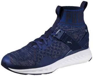 Puma IGNITE evoKNIT Running Shoes For Women (Blue )