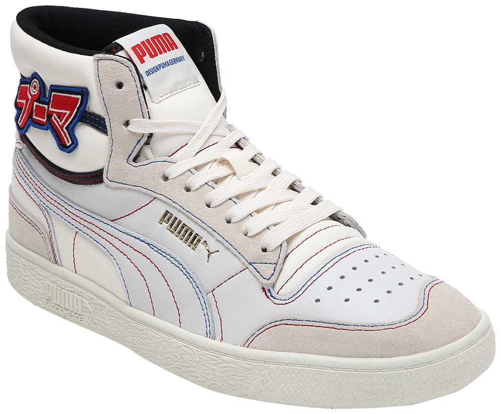 

Puma Ralph Sampson Mid Japanorama Sneakers Unisex White Classic Sneakers - 374072