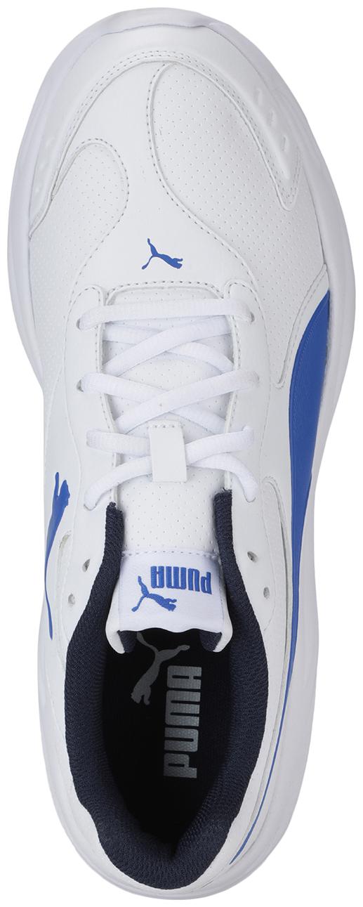 

PUMA Unisex Textile Fabric Textured Running Shoes White