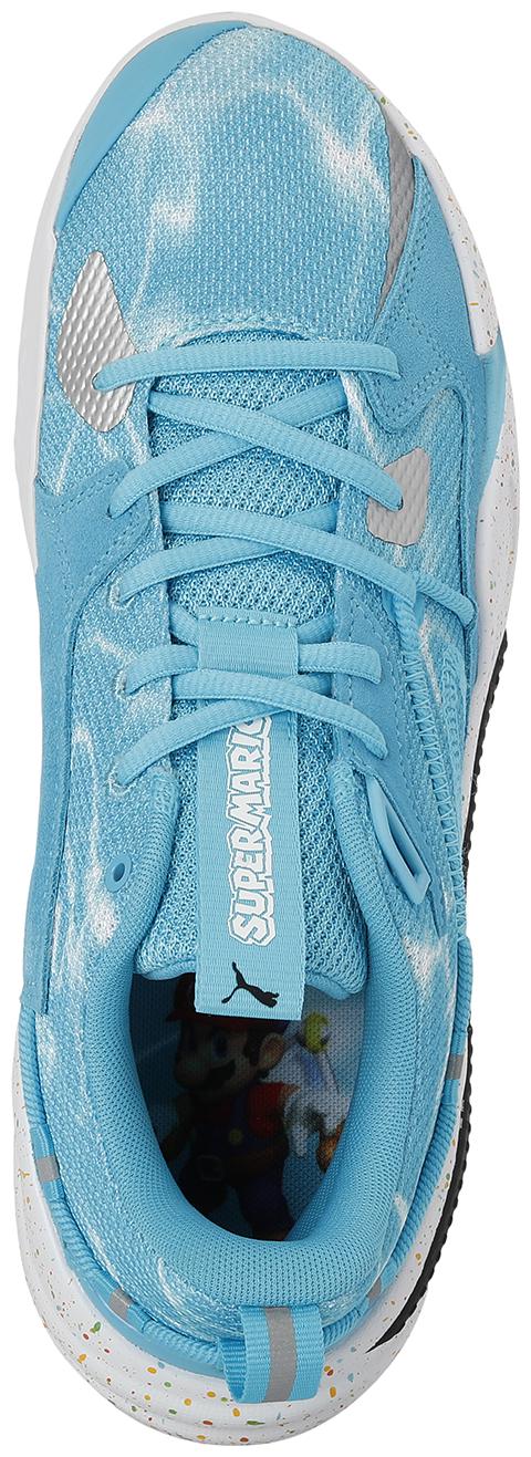 

PUMA Unisex Textile Fabric Textured Basketball Shoes White