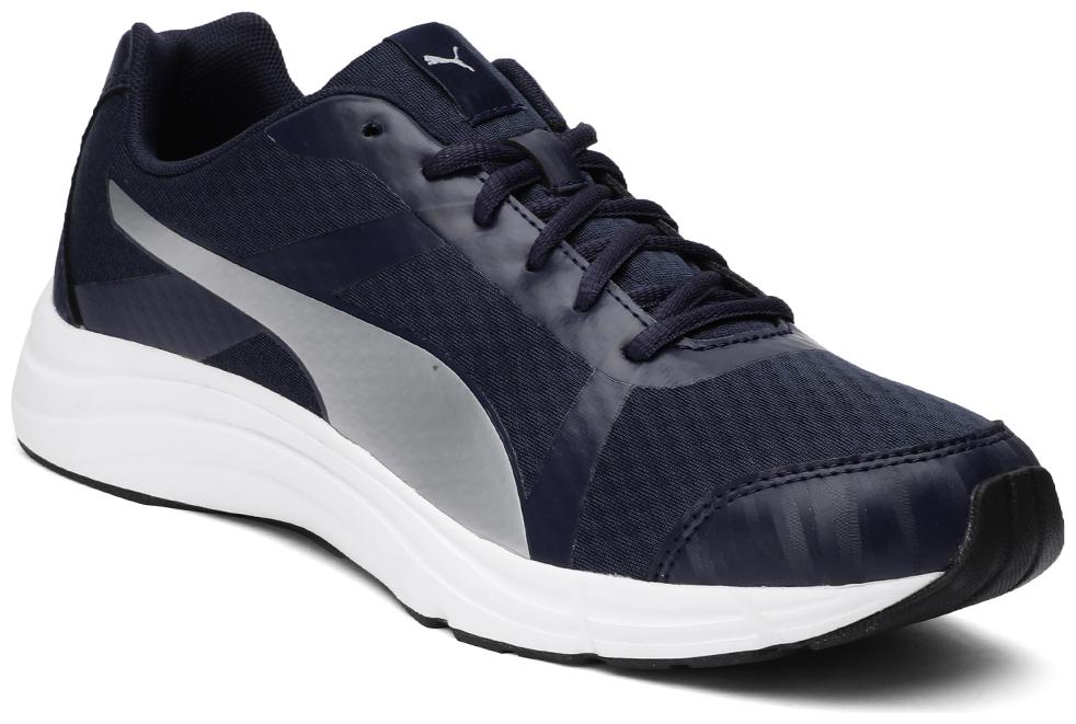 

Puma Men Voyager IDP Peacoat-Silver Running Shoes ( Grey )