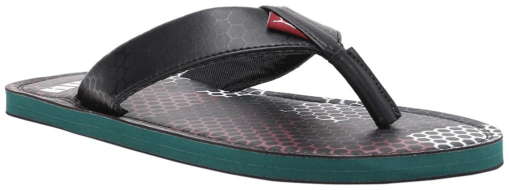

Puma Men s Wink Duo GU2 IDP Ponderosa Pine-Whi Green Flipflops