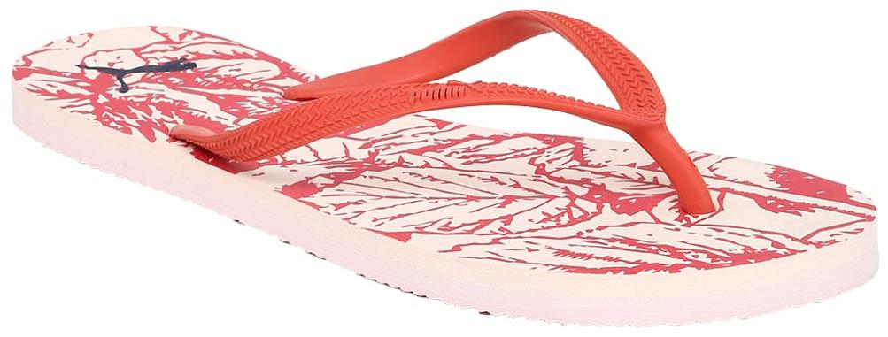 

Puma Women s First Flip Wn s Leaves IDP Pink Flipflops