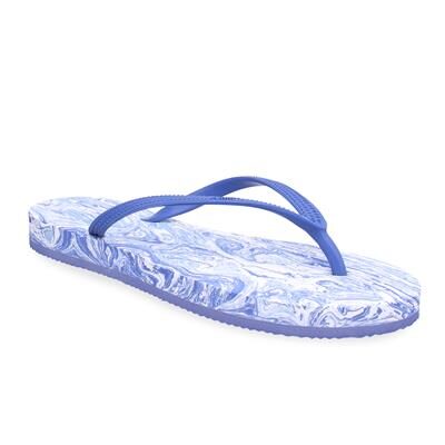 

Puma Women s FirstFlipPlatformMarble IDP Blue Flipflops