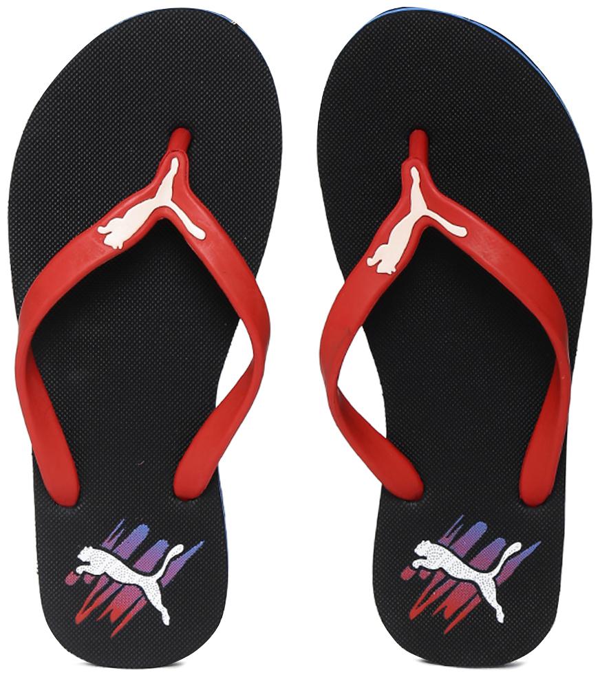 

Puma Women Black T-Strap Flats