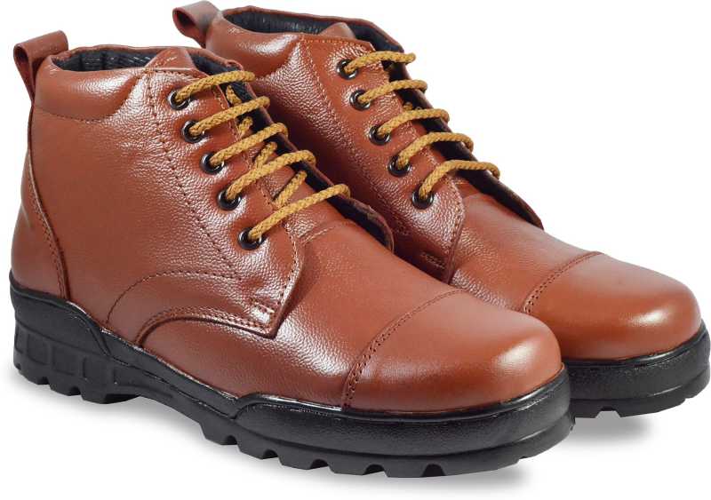 

R-ME Men Tan Outdoor Boots - ARTICLE 8