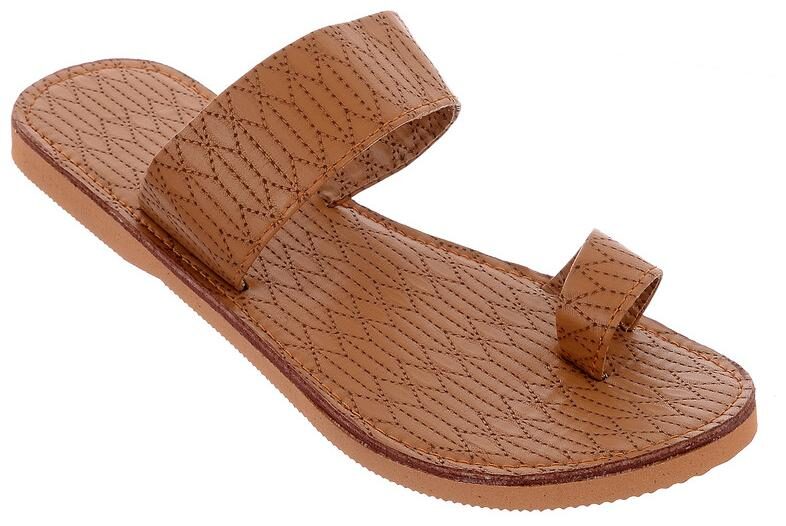 

RA-Rock Women Tan One Toe Flats