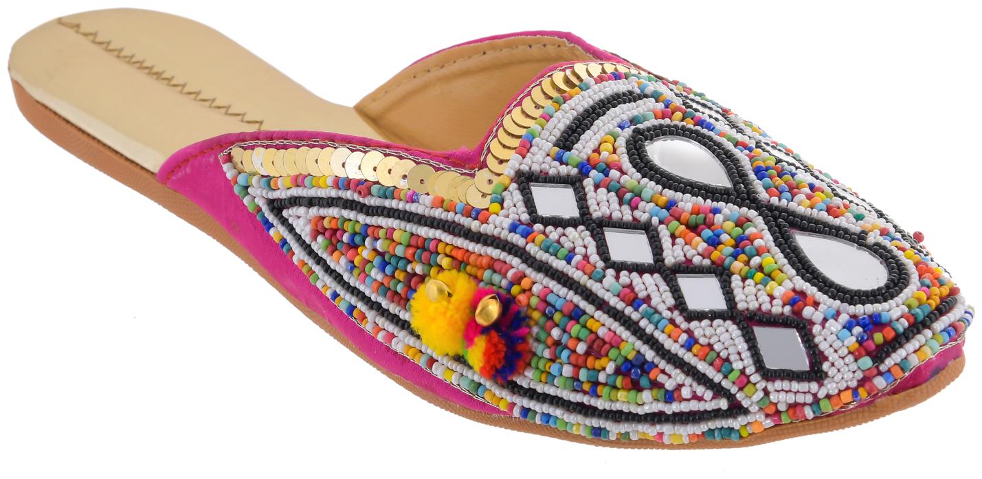 

RA-Rock Women Multi-Color Mules