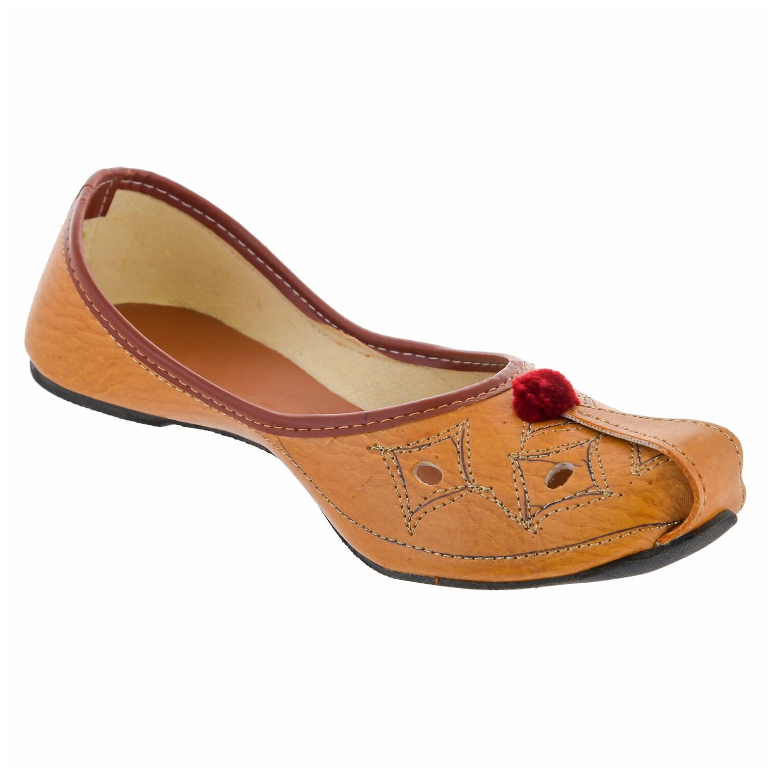 

RA-Rock Women Tan Mojaris