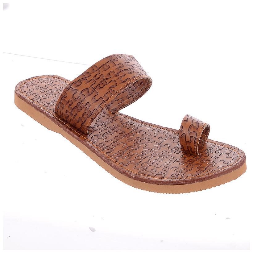 

RA-Rock Women Tan One Toe Flats