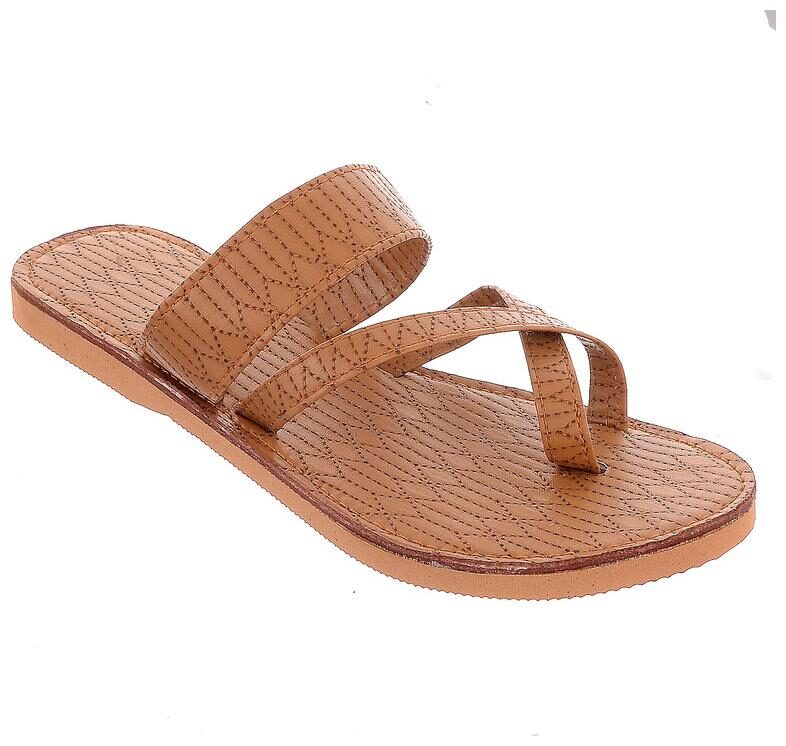 

RA-Rock Women Tan One Toe Flats