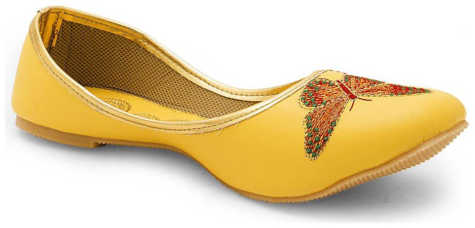 

RA-Rock Women Yellow Mojaris