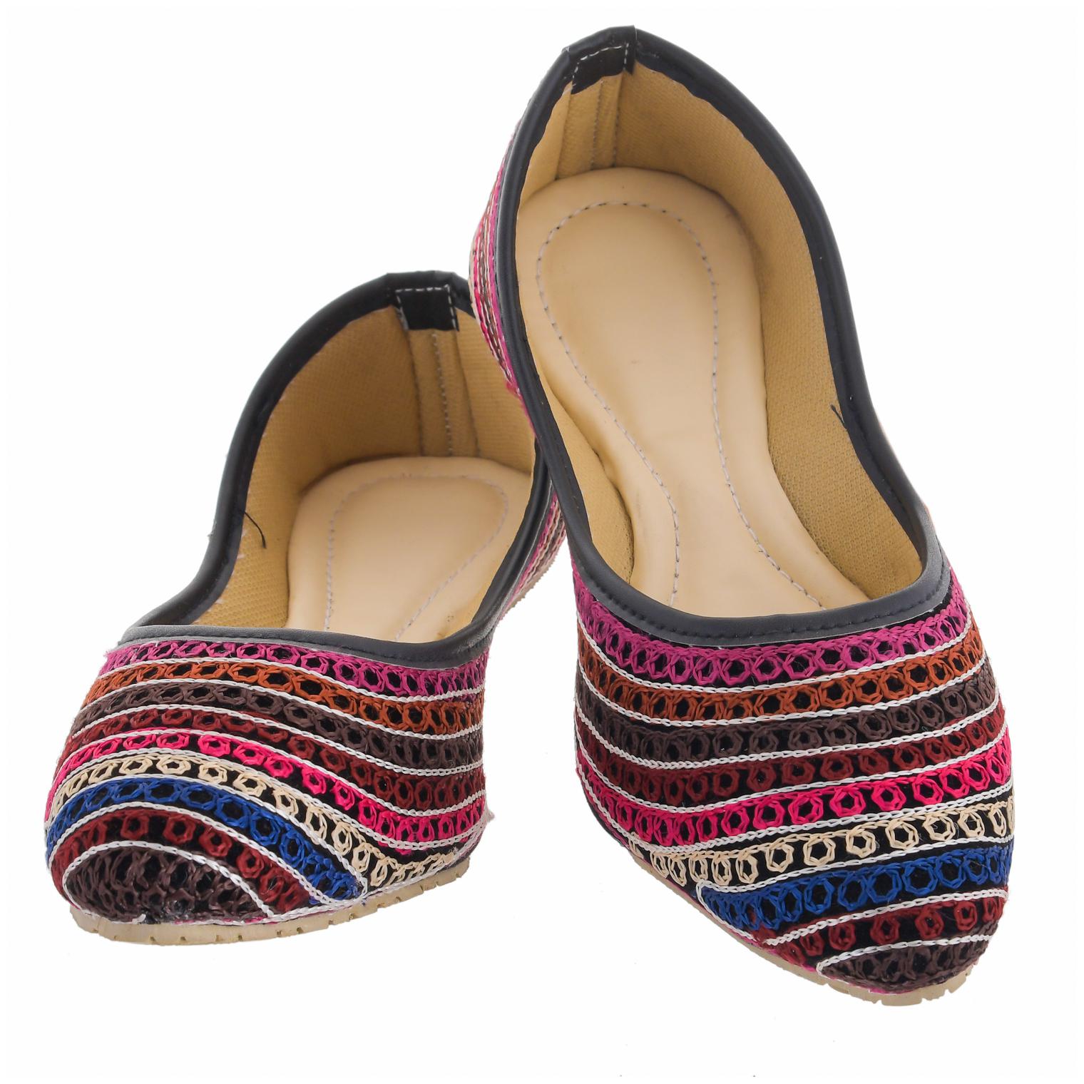 

RA-Rock Women Multi-Color Mojaris