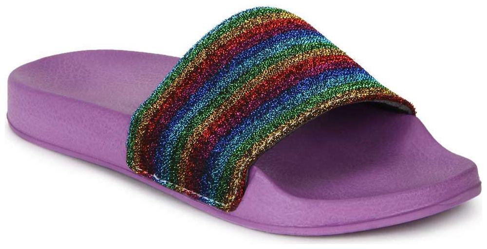 

Truffle Collection Rainbow Slip-On Flats