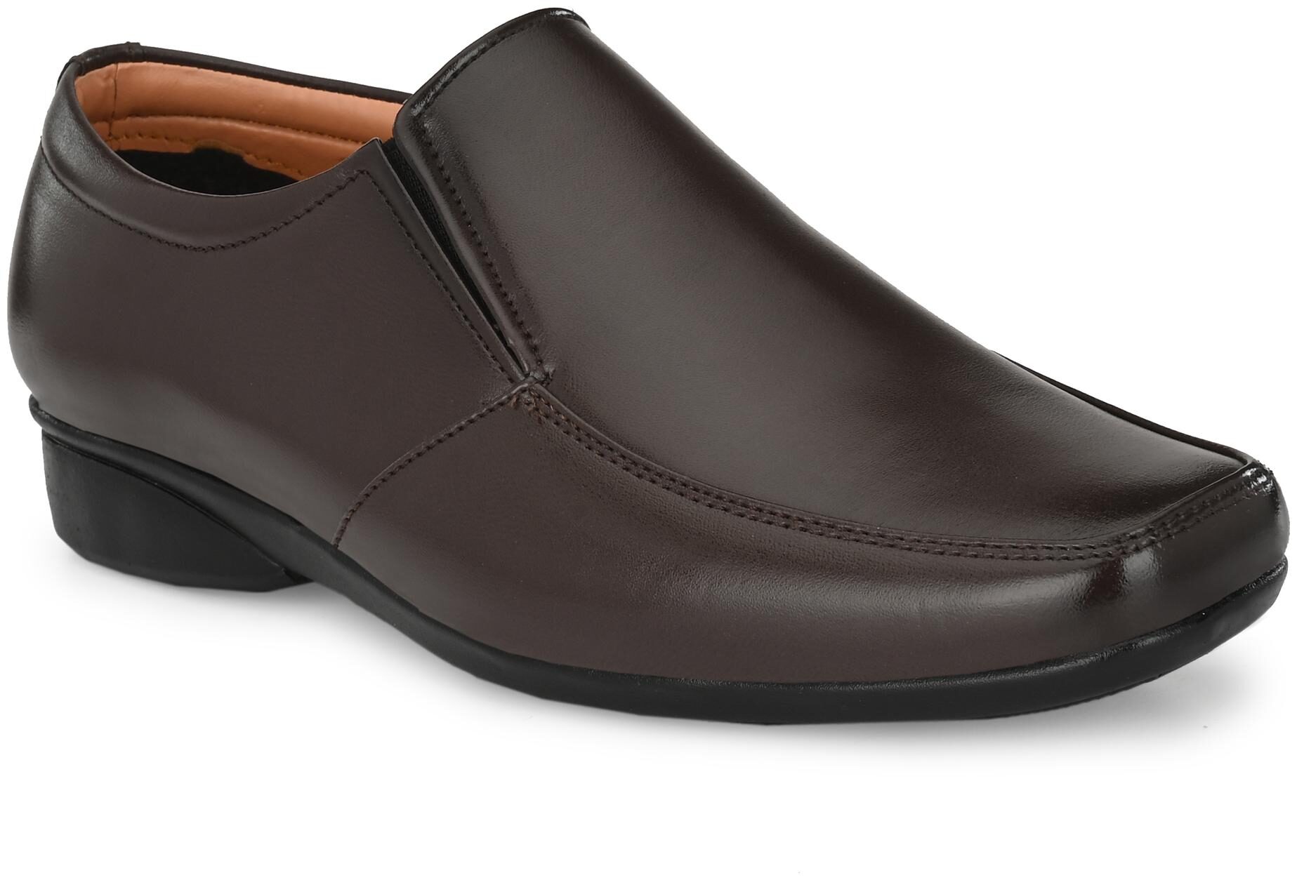 

RAY J Men Brown Slip-On Formal Shoes - RJ2016