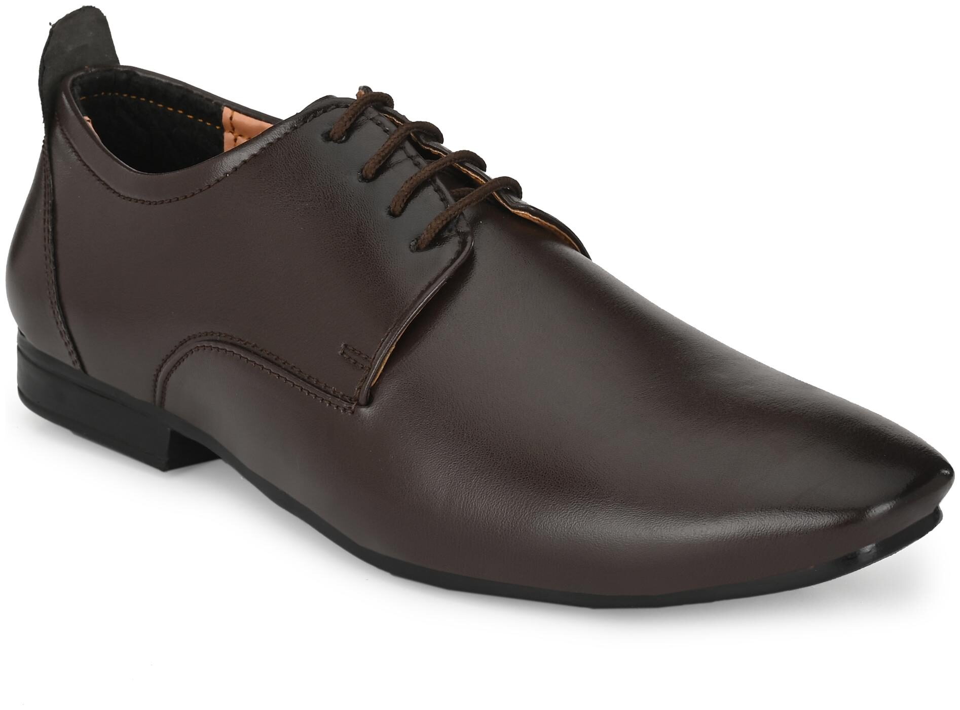 

RAY J Men Brown Derby Formal Shoes - RJ2006