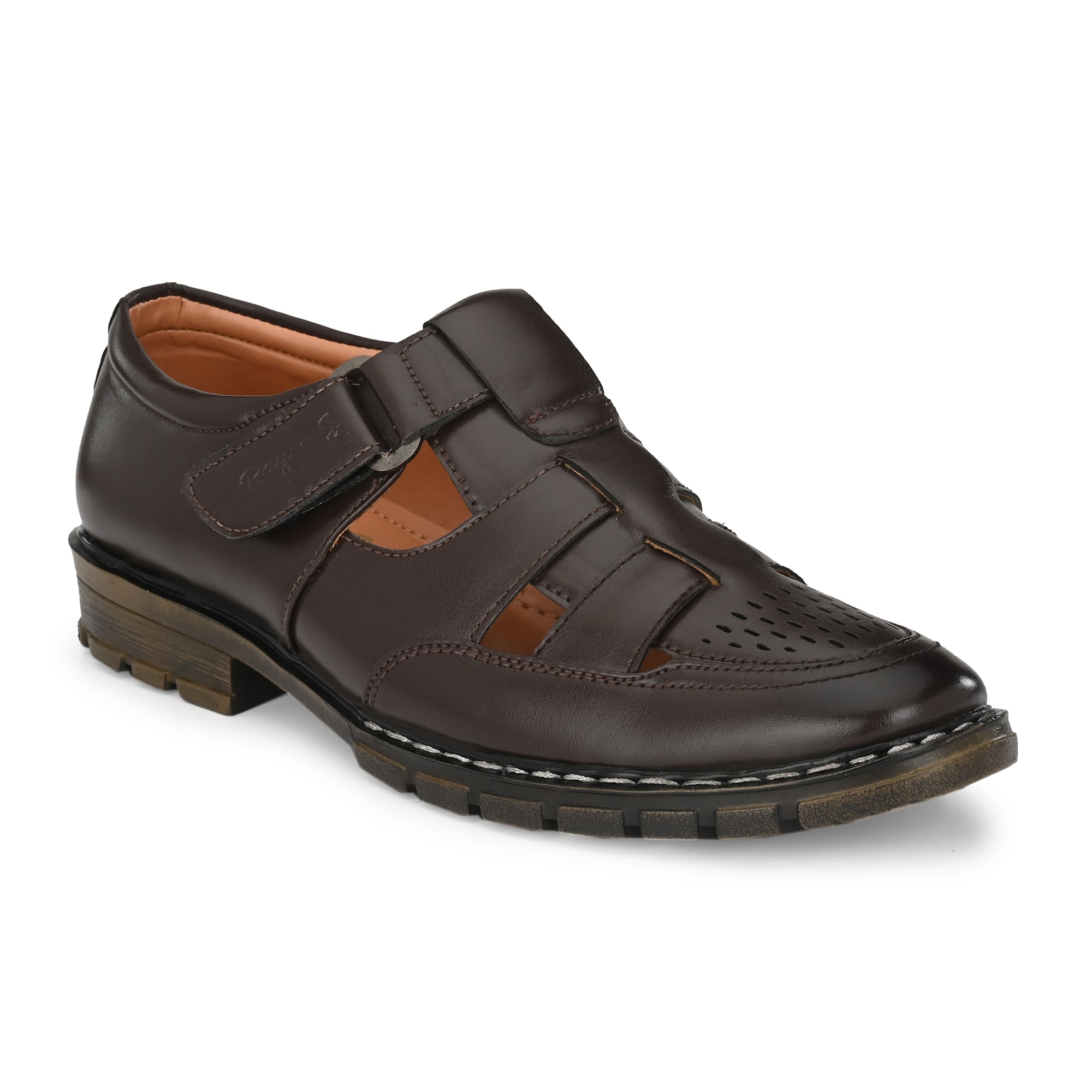 

RAY J Men Brown Sandals