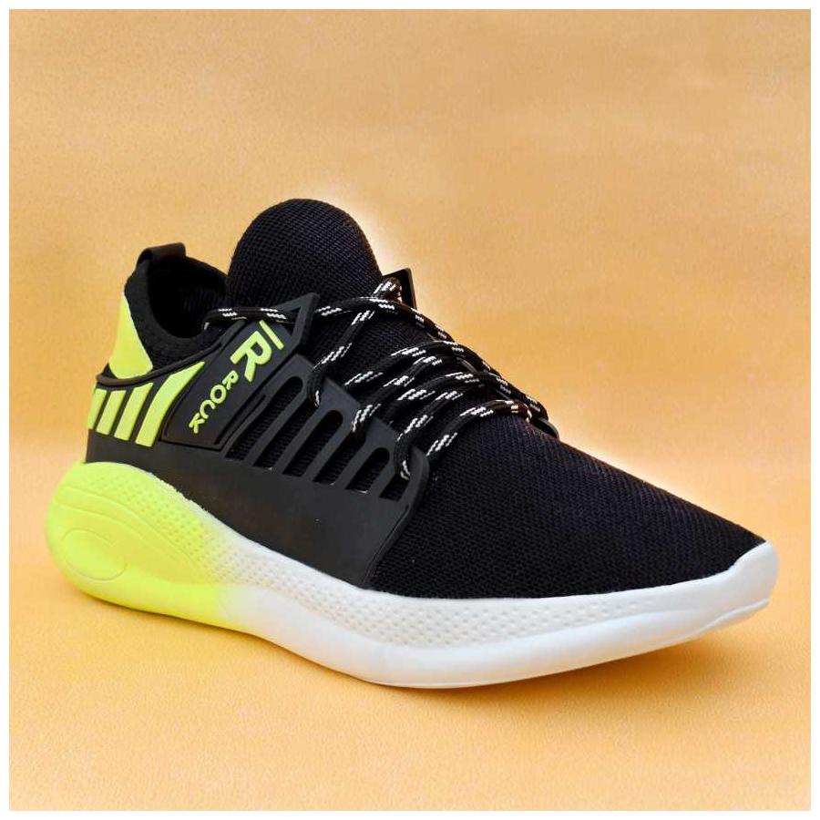 

RAYSFIELD Men raysfield mens Black sports shoes Running Shoes ( Black )