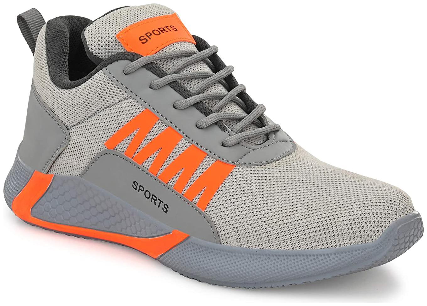 

RAYSFIELD Men raysfield mens Grey sports shoes Running Shoes ( Grey )