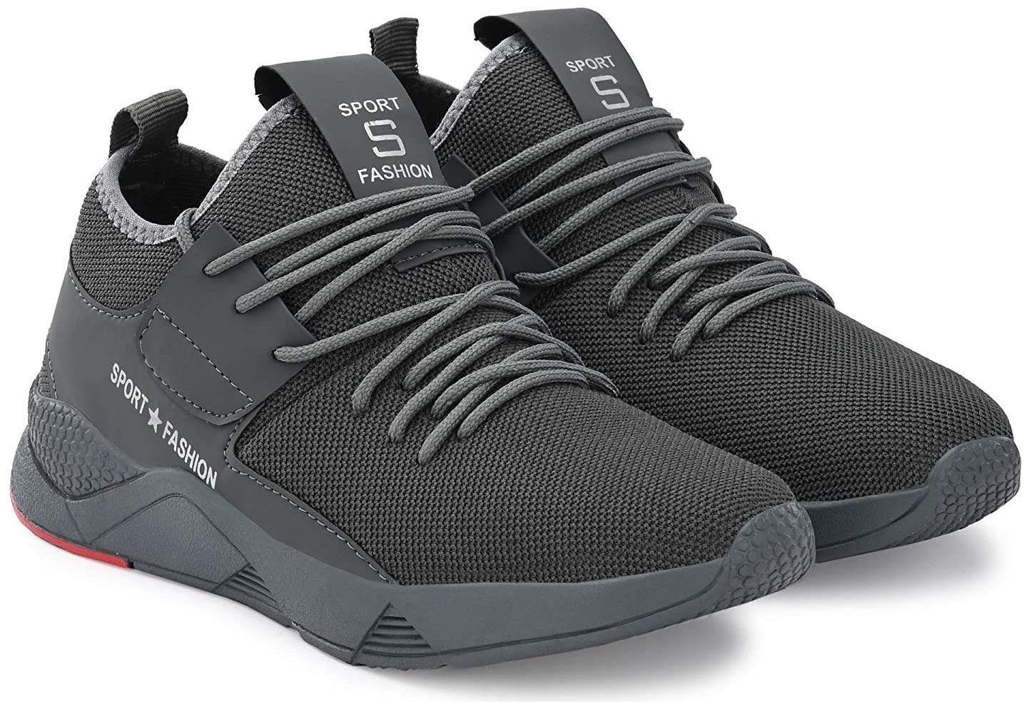 

RAYSFIELD Men Running Shoes ( Grey )