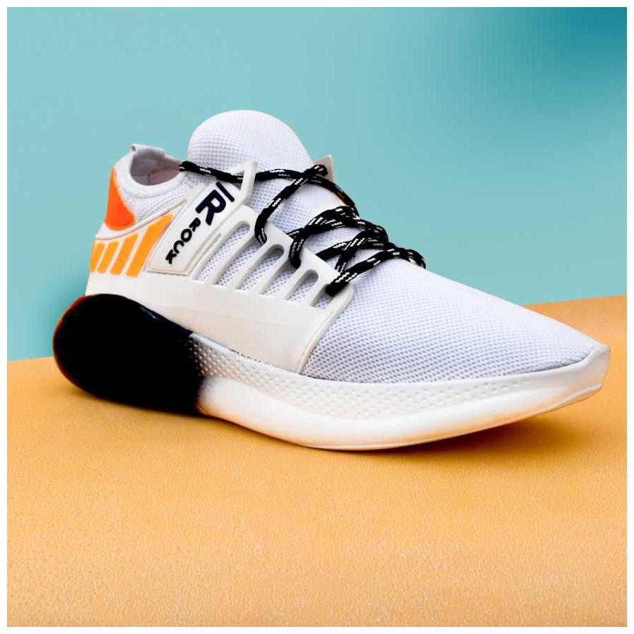 

RAYSFIELD Men raysfield mens White sports shoes Running Shoes ( White )