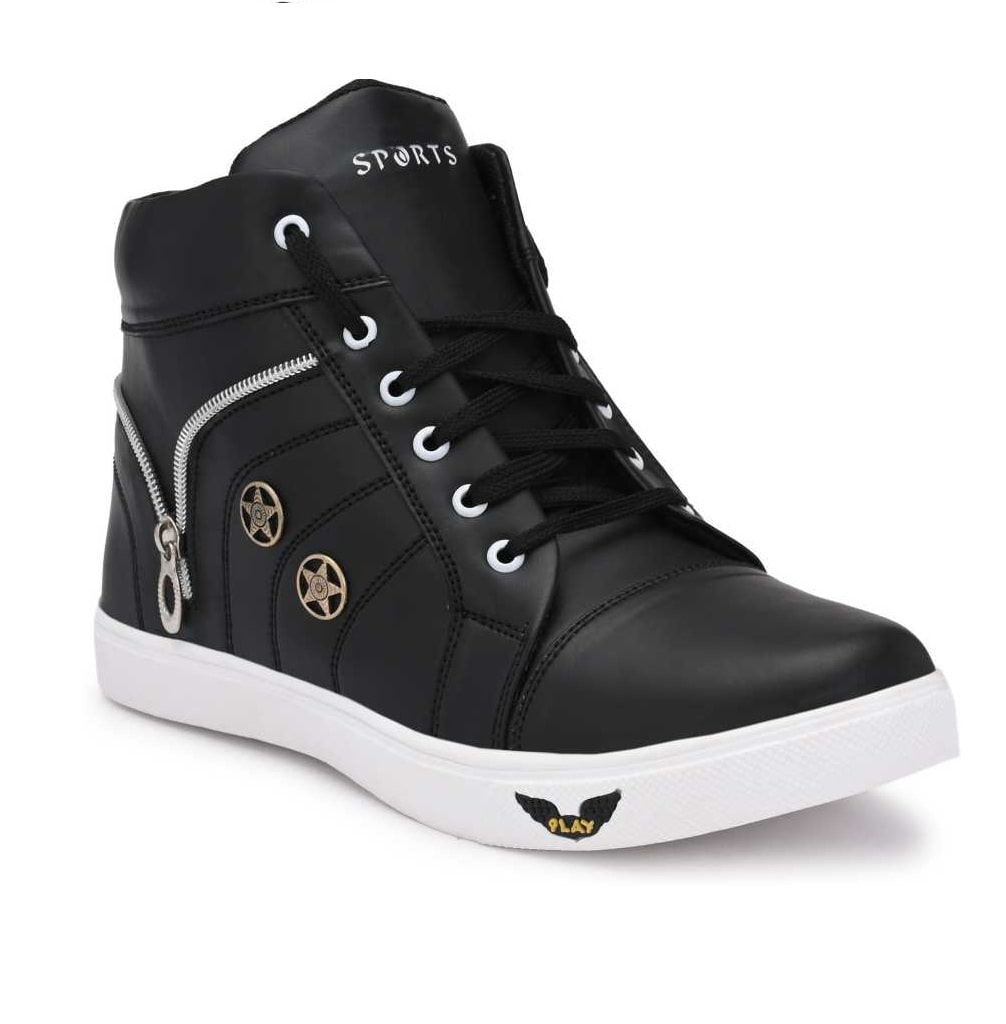 

Raysfield Mens Black Causal Shoes