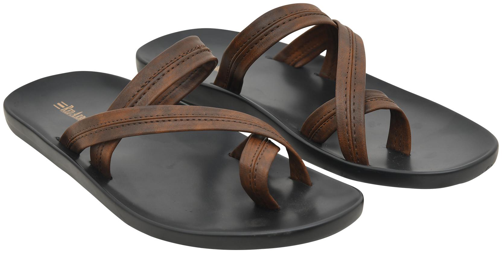 

Red Arrow Men Brown Flip-Flops - 1 Pair
