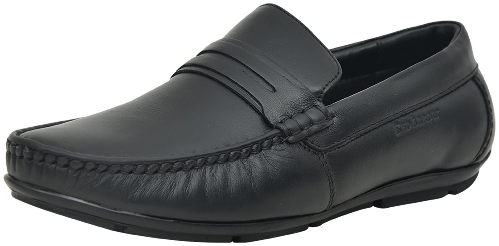 

Red Arrow Men Black Loafers - RED ARROW SLIP ON SHOES - RA0035