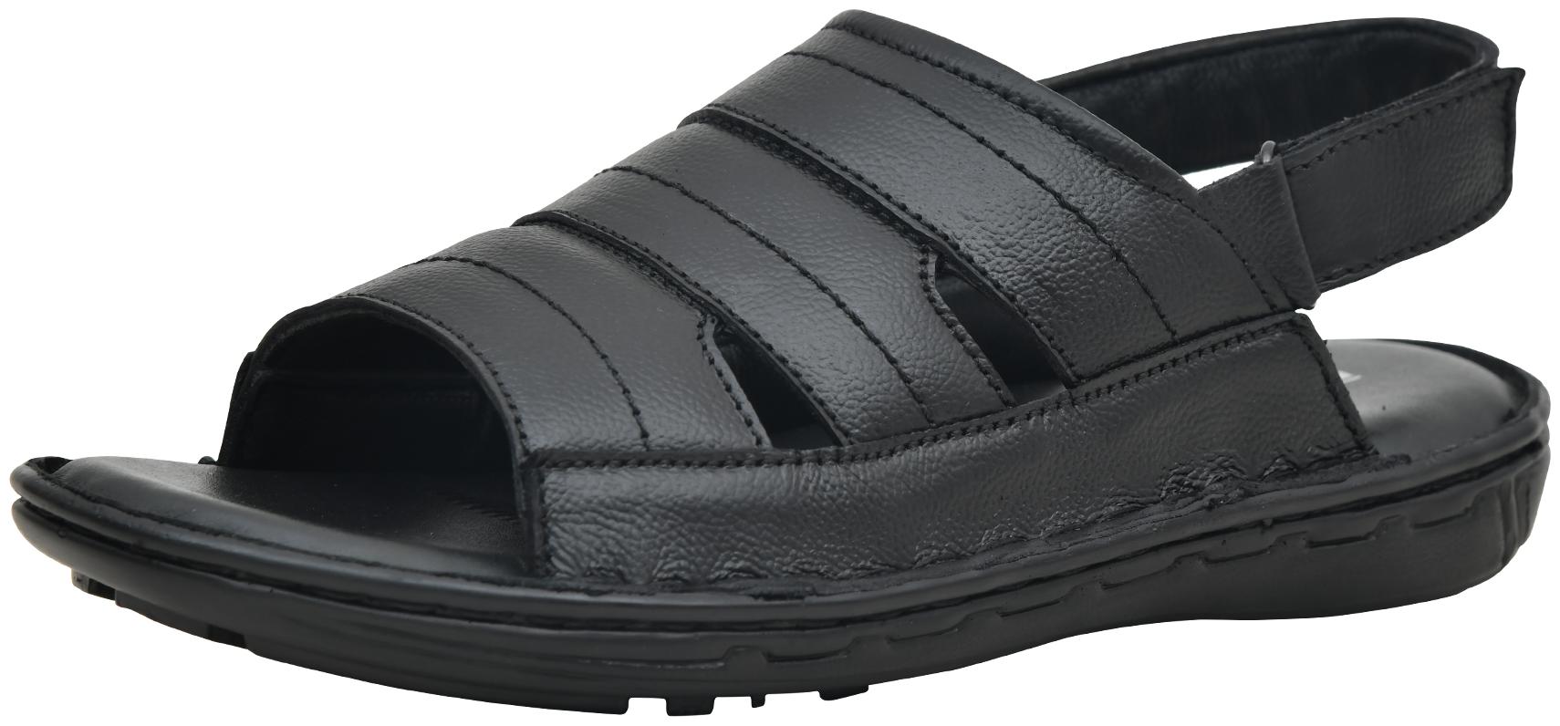 

Red Arrow Men Black Sandals