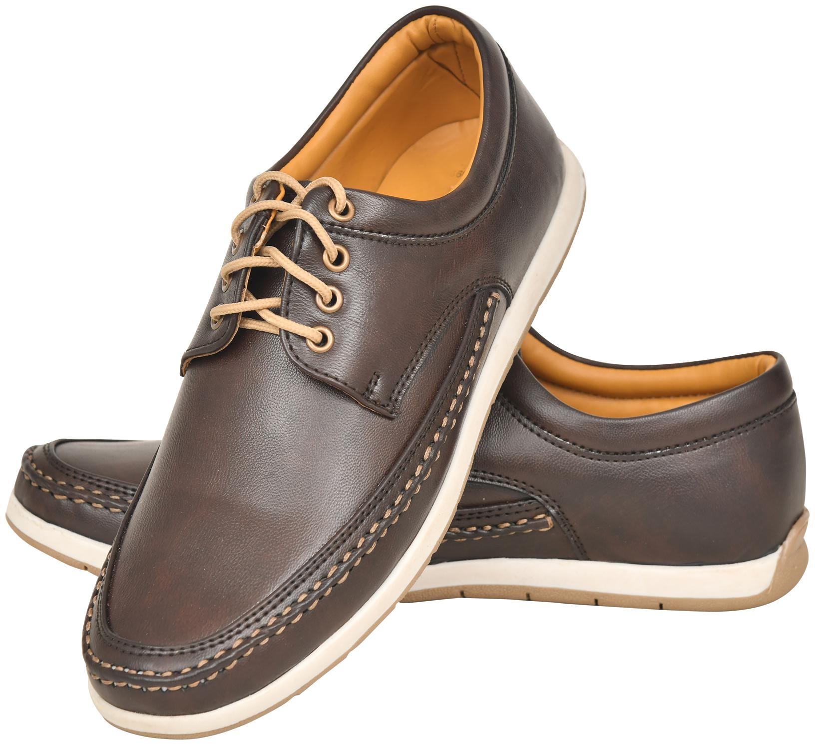 

Red Arrow Men Brown Casual Shoes - CAUSAL SHOES - RABROWNLACE1
