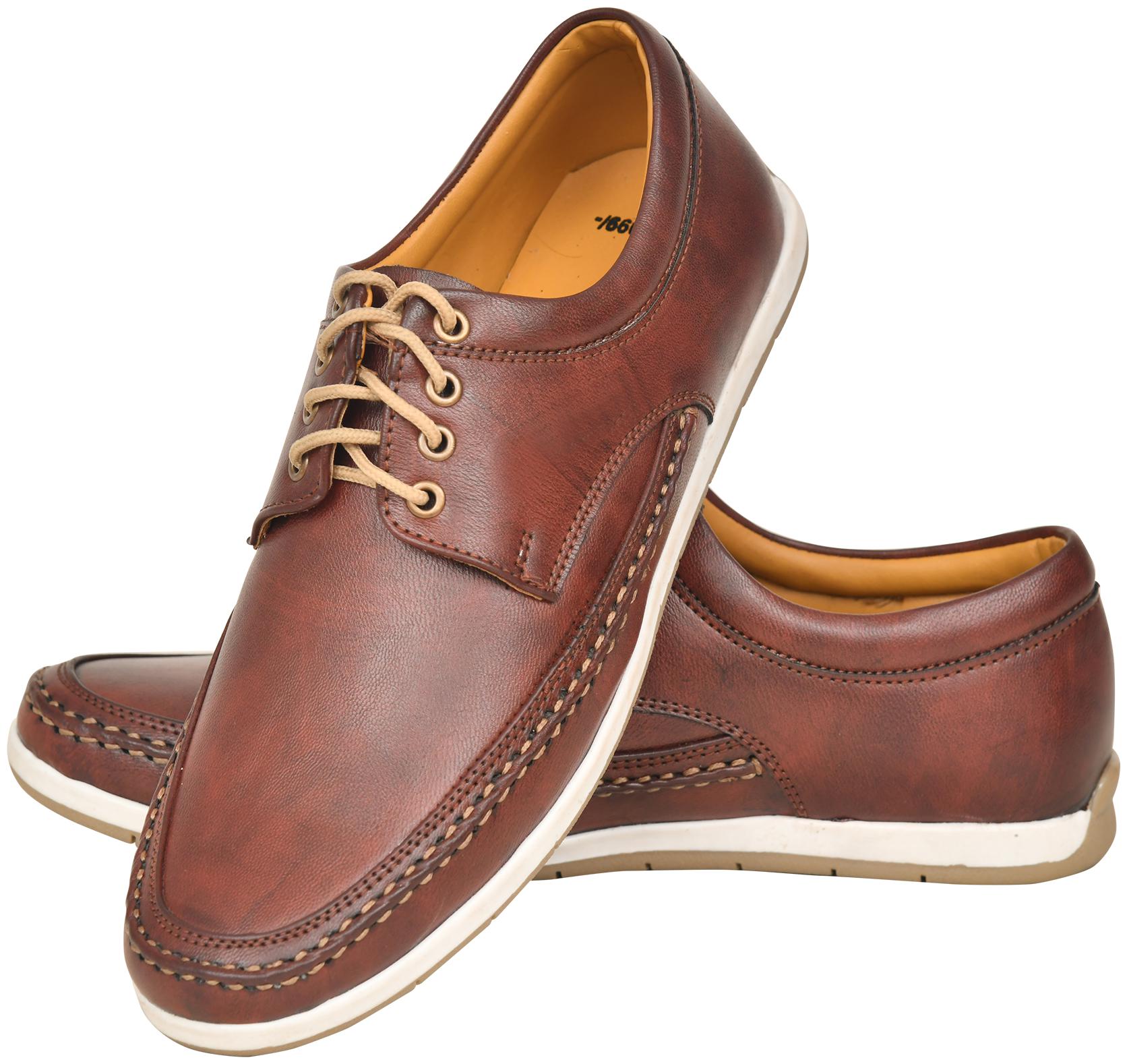 

Red Arrow Men Maroon Casual Shoes - CAUSAL SHOES - RABROWNLACE1