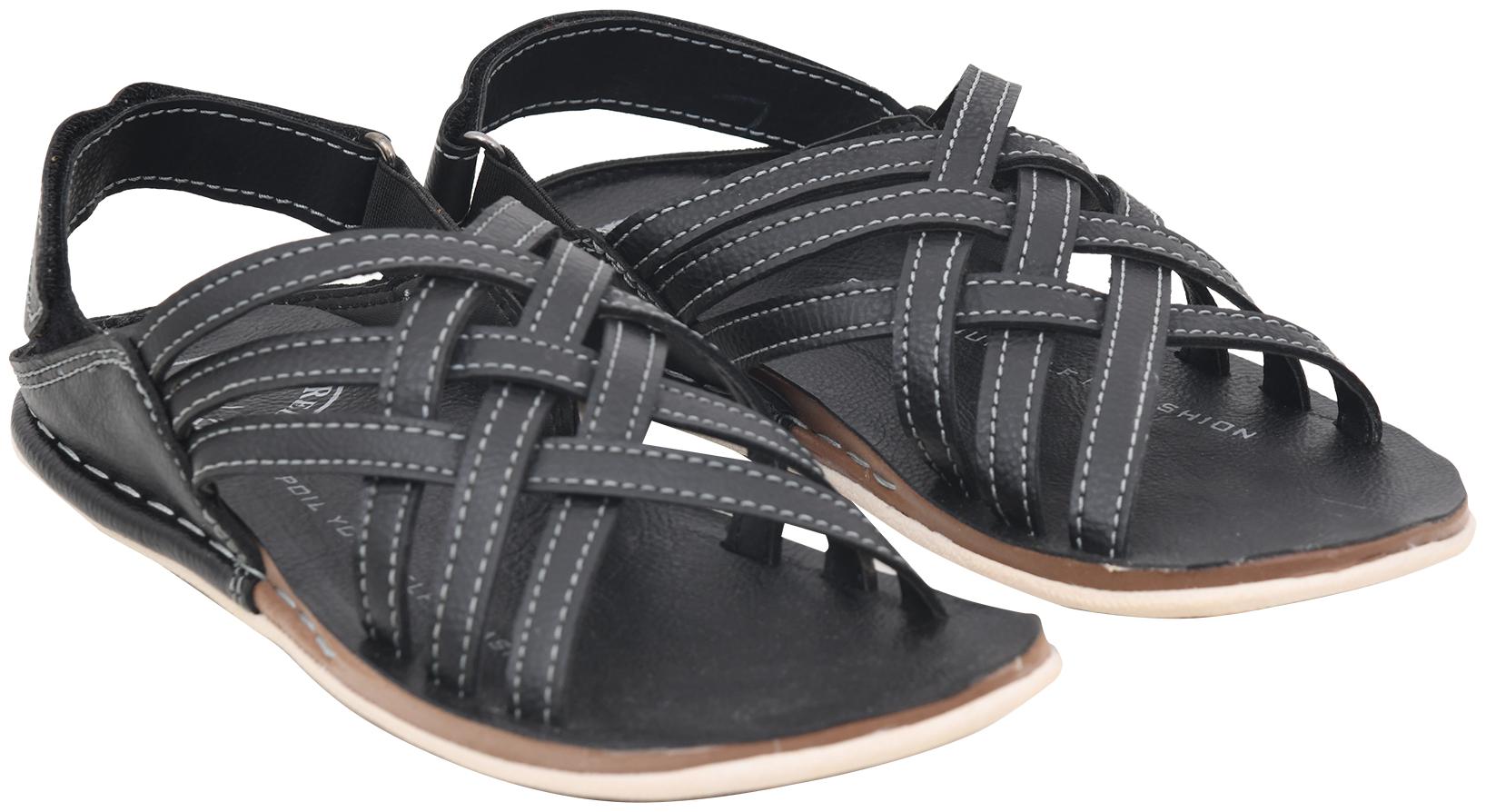 

Red Arrow Men Black Sandals