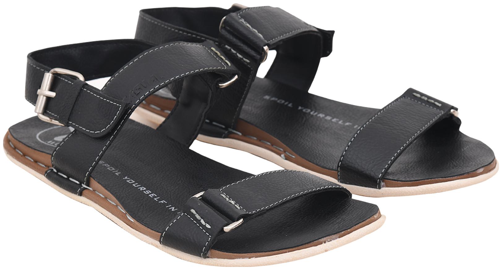 

Red Arrow Men Black Sandals