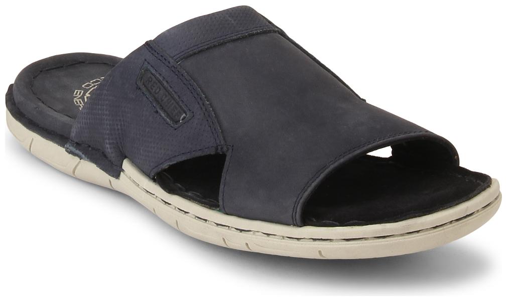 

Red Chief Men s Blue Casual Leather Slipper Rc782 201