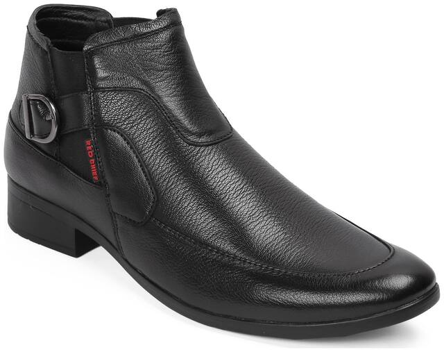 Red Chief Chukka Boots For Men ( Black )