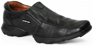 Red Chief Slip-On Formal Shoes For Men ( BLACK )