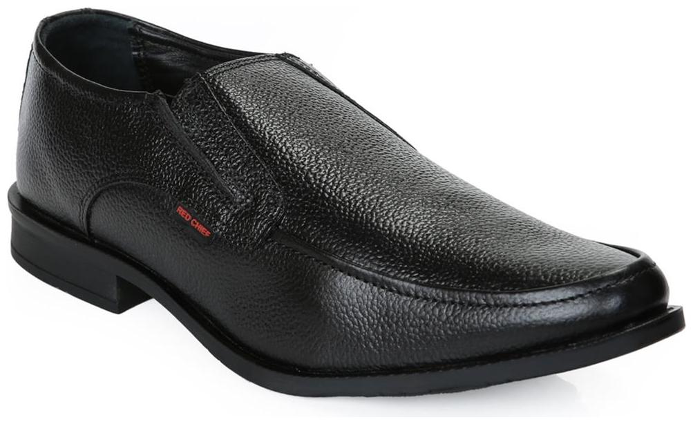 

Red Chief Men s Black Formal Leather Shoes Rc1519 001
