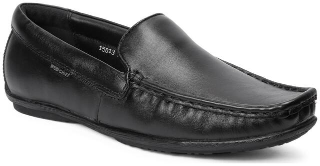 Red Chief Loafers For Men ( Black )