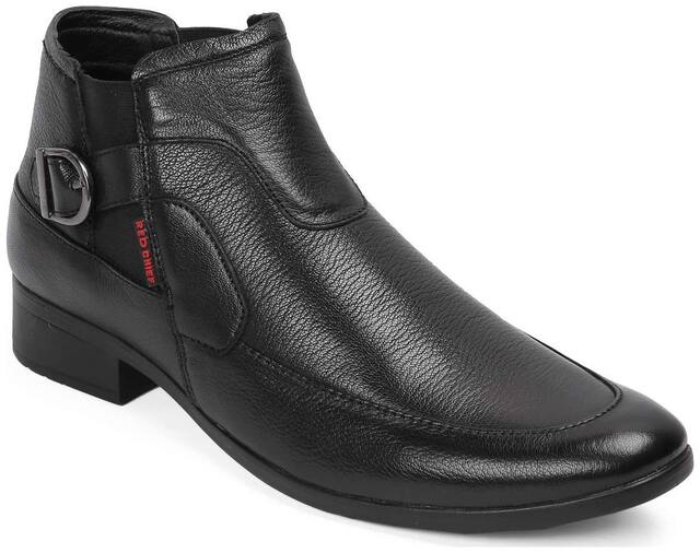Red Chief Chukka Boots For Men ( Black )
