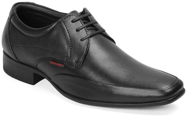 Red Chief Derby Formal Shoes For Men ( BLACK )
