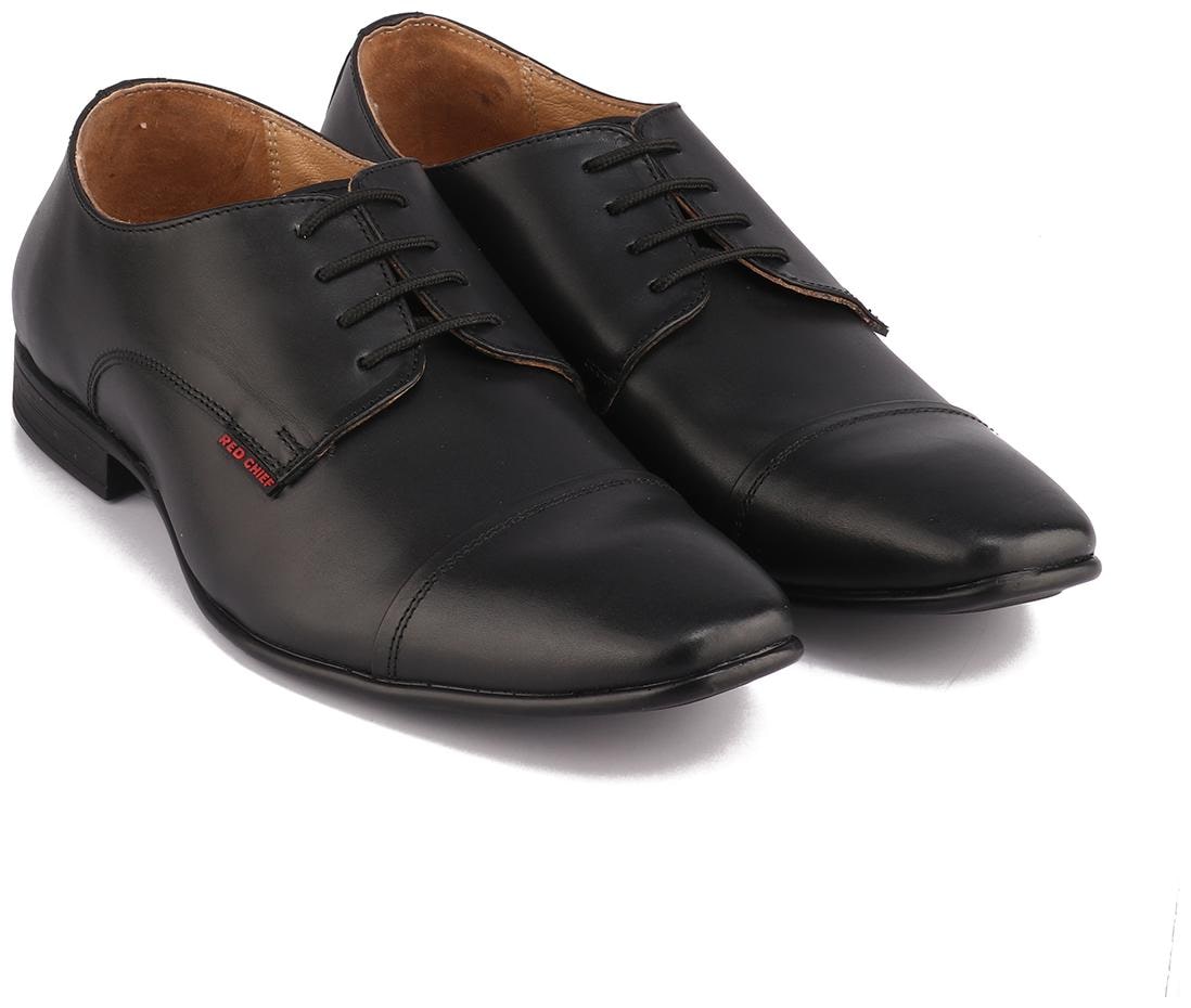 

Red Chief Men Black Derby Formal Shoes - RC3643