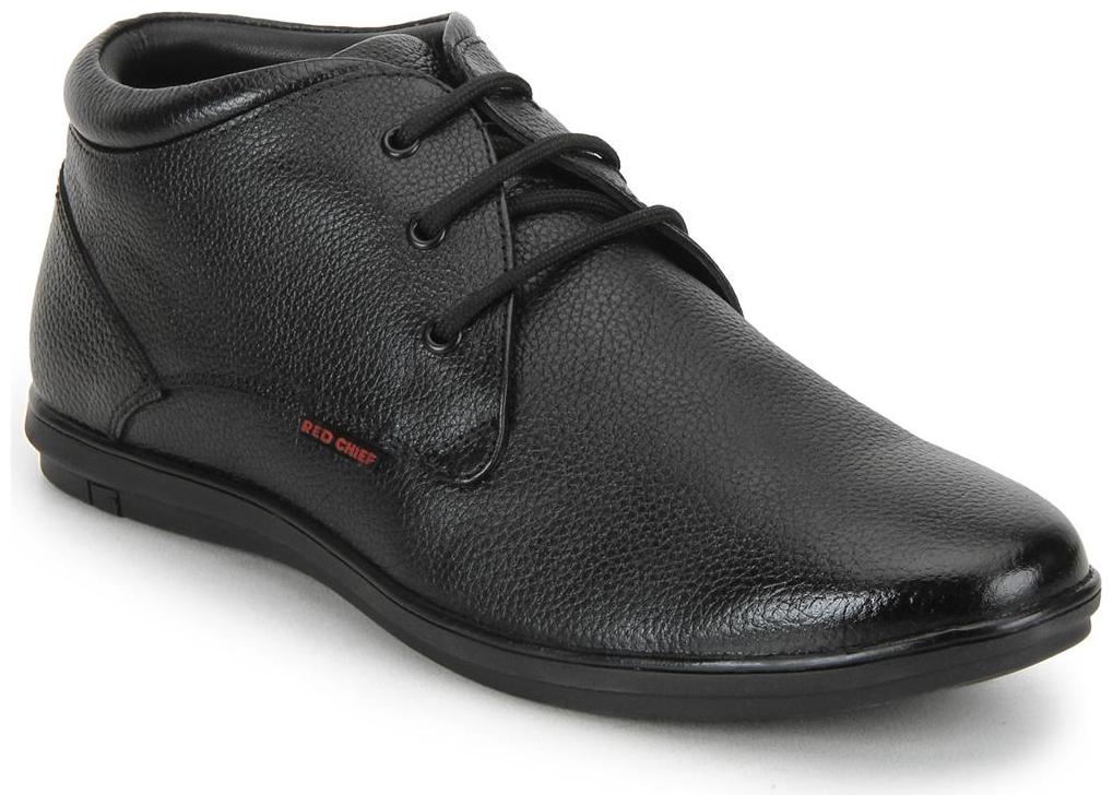 

Red Chief Black Men Formal Leather Shoe RC3467 001