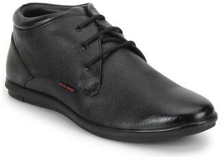 Red Chief Black Men Formal Leather Shoes (RC3467 001)