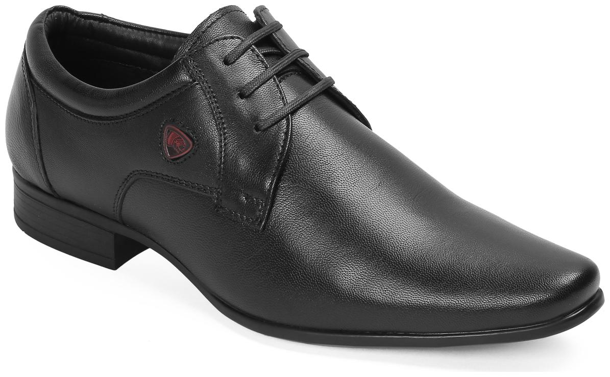 

Red Chief Black Leather Men s Formal Derby Shoes (RC3537 001)