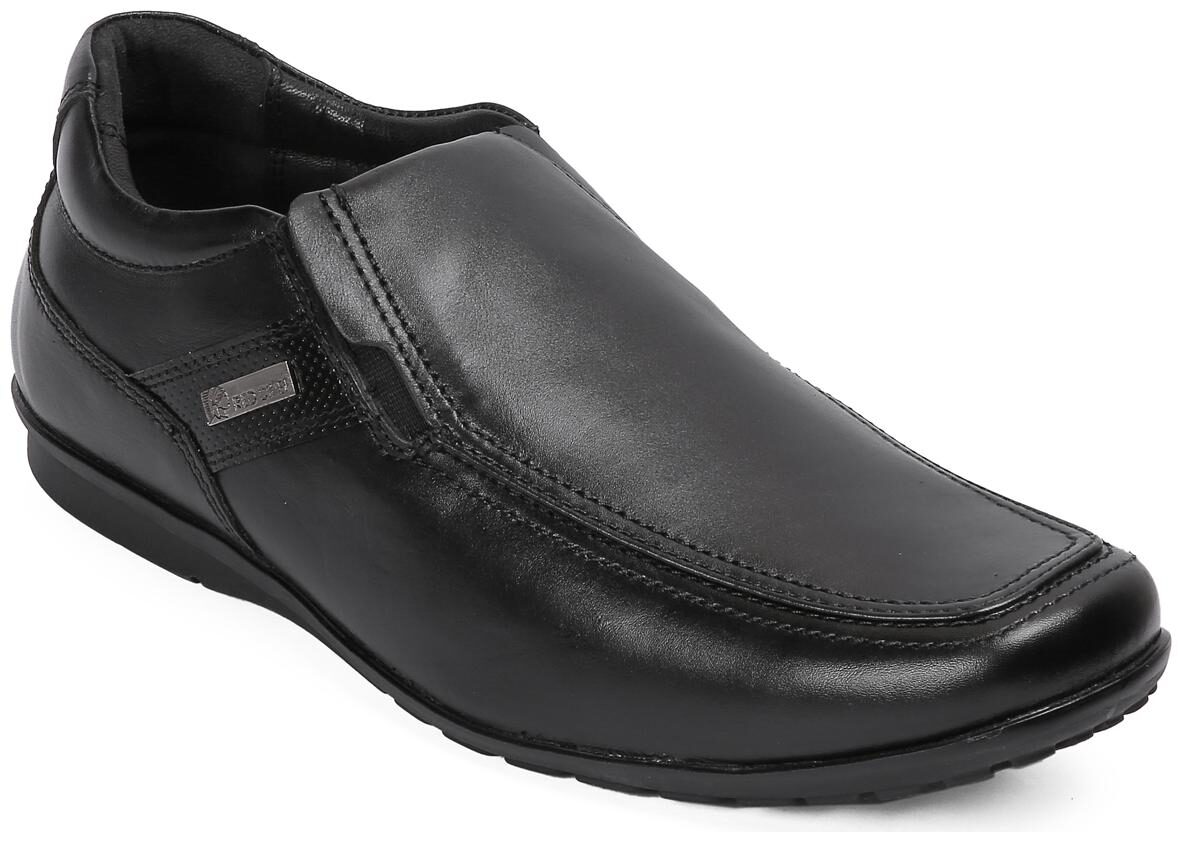 

Red Chief Black Leather Men s Formal Shoes (RC1236 001)